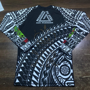 Haute qualité Mma Rush Guard personnalisé Rash Rash Guard hommes personnalisé entièrement Sublimation Rash Guards Bjj - Product Image 2