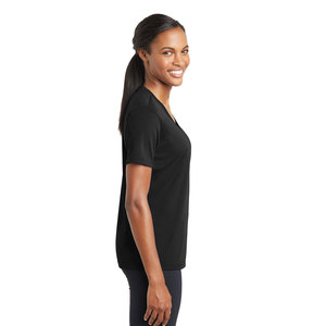 Camiseta básica de manga corta con cuello en V para mujer Reg & Plus - Product Image 3