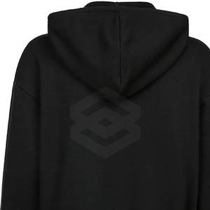 Custom Designed Men's <b>Rhinestones</b> <b>Hoodie</b> for Winter Wear Hooded with Solid Pattern ODM Supply - Product Image 6