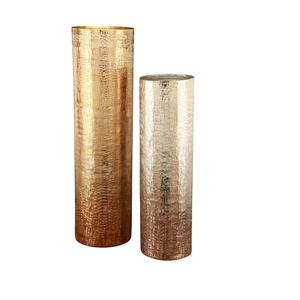 Jarrón de Flores de Metal de Nuevo Diseño en Color Dorado, Jarrón Alto para Decoración de Bodas y Eventos - Product Image 1