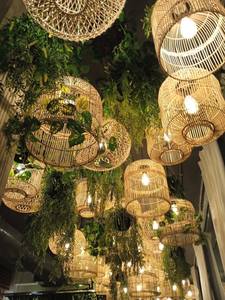 Wholesale Handwoven Rattan <b>Bamboo</b> Lampshade Minimalist Eco-Friendly Contemporary <b>Light</b> <b>Shade</b> Vietnam Crafted by VIFARMEX - Product Image 2