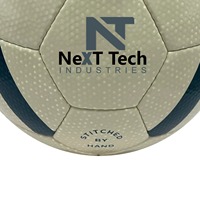 Ballon d'entraînement de football de haute qualité Next Tech Industries, en PU, avec design et logo personnalisés pour l'entraînement