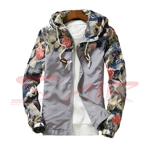 Chaqueta Cortavientos de Punto Impermeable para Hombre, Diseño Clásico, Color Sólido, Transpirable, Cierre de Cremallera, Talla Grande, Invierno - Product Image 2