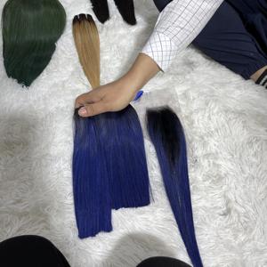 Gran oferta, gran oferta, pelo liso y sedoso, trama cruda, hueso dibujado doble, cutícula recta, máquina alineada, trama doble, pelo crudo Hai - Product Image 4