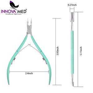 Cortacutículas Profesional de Acero Inoxidable, Cortador de Cutículas de Precisión, Herramienta de Manicura y Pedicura para Salón de Belleza - Product Image 2