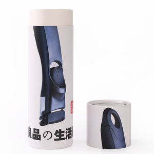 Custom Printed Creative <b>Round</b> white cardboard Paper Tube Packaging For electronic equipment Packaging - Product Image 5