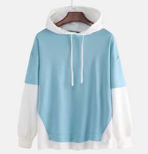 Sudaderas con capucha de algodón 100% de 360gsm para hombre, ropa de calle de gran tamaño, Sudadera con capucha en blanco informal personalizada, cuello con capucha estampado en relieve - Product Image 3
