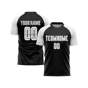 เสื้อฟุตบอลระบายอากาศได้ดีผ้าโพลีเอสเตอร์100% แห้งเร็วแบบอเมริกัน - Product Image 1