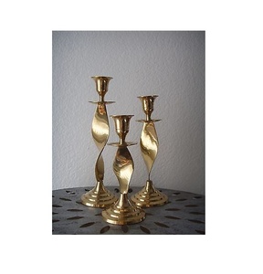 Brass <b>Candle</b> Stand Table Top Dinner Decorative Metal <b>Candle</b> Holder <b>Black</b> Copper <b>Candle</b> <b>Stick</b> Holder with Sale - Product Image 2