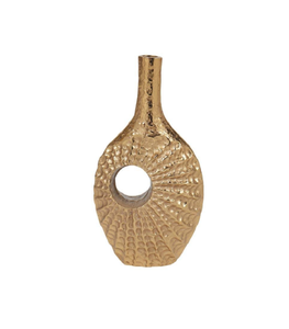 Nuevo DISEÑO DE LLEGADA Decoración del hogar Florero de metal Diseño hecho a mano Florero de metal de latón Fabricante mayorista Exportador - Product Image 4