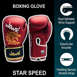 Guantes de Boxeo de Alta Calidad en Venta al por Mayor, Guantes Deportivos de Boxeo para Entrenamiento - Product Image 3