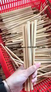 Wholesale 100% Natural <b>Bamboo</b> <b>Straws</b> Set Biodegradable and Eco-Friendly for Parties - Product Image 5