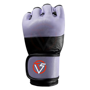 ถุงมือ MMA ราคาส่ง คุณภาพสูง ออกแบบตามสั่ง ครึ่งนิ้ว น้ำหนักเบา โดย Toffy Sports - Product Image 2