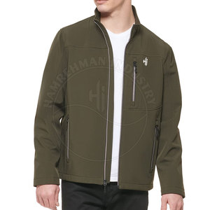 Veste Softshell Homme Haute Qualité Style Urbain Col Montant Hiver Séchage Rapide & Respirante Nouvelle Arrivée avec Faible MOQ - Product Image 1
