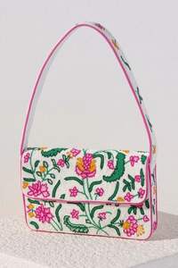 Bolso Bordado Artesanal con Correa Ancha para Mujer - Product Image 3