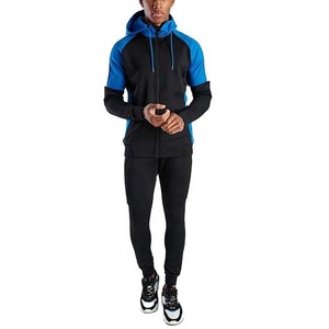 Nouvelle conception Meilleure vente Ensemble de survêtement à capuche en coton et polyester Costume décontracté à capuche pour hommes sur mesure Survêtements de rue pour hommes - Product Image 1