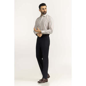 Modern Fit Striped <b>Dress</b> <b>Shirts</b> FS-STR25-247 100% Cotton Poplin Casual & Office Styles Sizes 3XL & 6XL Packaged Single - Product Image 1