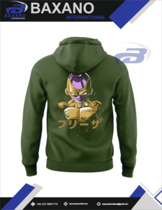 Classic <b>3D</b> <b>Print</b> Anime Hoodie Men Winter Fleece Warm Hoodie Golden Frieza Anime Hoodie Olive Green Color Customized <b>Character</b> - Product Image 5