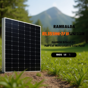 Panneau solaire monocristallin bifacial HJT à demi-cellules Rarlon PV Tech RL355HM-72 560W - Product Image 3