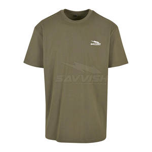 T-shirt à manches courtes pour homme, nouveau design, dernière tendance, couleur personnalisée, pour l'été - Product Image 3