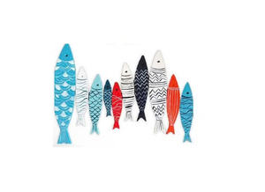 Lightweight yet durable, the wooden <b>fish</b> is a long-lasting decorative piece that carries deep cultural significance - Product Image 2
