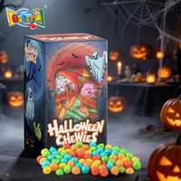 Bonbons à mâcher personnalisés en gros de 6g, type Millions, friandises effrayantes pour Halloween, fabricant chinois, bonbons Halal en vrac