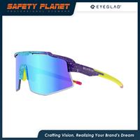 Lunettes de soleil de sport tendance polarisées pour l'extérieur, design tendance, protection UV Motionview, couleur personnalisée, taille unisexe