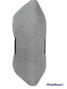 Customizable Logo Outdoor Equestrian Saddle Pads Light Gray 18mm Thick Synthetic Felt <b>Liner</b> Pad for Horse Racing Various Sizes - Product Image 3