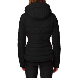 Chaqueta acolchada de algodón para mujer, abrigo de terciopelo, larga, personalizada, al por mayor, 2022 - Product Image 3