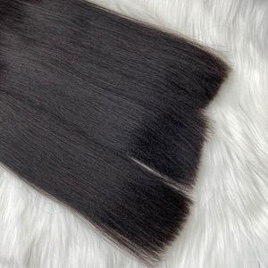 Prix usine Noir Machine Trame Cheveux 18 Pouces Outils D'extension De Cheveux Yaki Droite Machine Trame Cheveux - Product Image 6