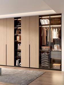 ארונות בגדים יוקרתיים בהתאמה אישית, ריהוט לחדר שינה, ארון בגדים מעץ לבית, ארון בגדים משולב לחדר שינה - Product Image 2