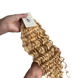 Gran oferta de extensiones de cabello humano vietnamita, 100% de pelo alineado con cutícula, onda recta Natural, cabello a granel - Product Image 1