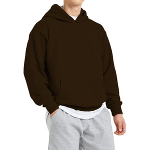 Sweat-shirts à capuche pour hommes en coton 100% personnalisés en gros, respirants, coupe classique, fermeture éclair, haute qualité, style urbain - Product Image 5