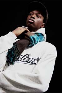 Sweat à capuche d'hiver pour hommes coton boucle tricot respirant à la mode sur la taille épaule tombante imprimé personnalisé pull à capuche pour hommes - Product Image 2