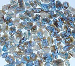 Agate de mousse verte naturelle pierre précieuse en vrac mélange en gros forme et taille disponible Cabochon pierre précieuse en vrac pour la fabrication de bijoux - Product Image 4