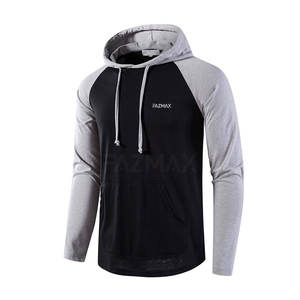 Sudaderas con capucha de alta calidad para hombre más vendidas sobre el tamaño Color sólido Teñido liso con cuello con capucha para el invierno - Product Image 1