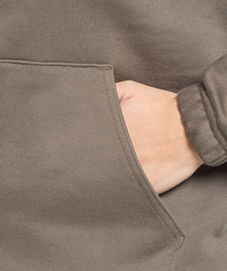 Novedad: Sudaderas de Invierno Tejidas Extra Grandes para Mujer, Color Sólido, Logotipo Personalizado en la Parte Delantera, Hombros Caídos, 100% Algodón, Ropa Urbana Ligera - Product Image 6