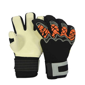 Gants de gardien de but de football personnalisés pour adultes unisexes, respirants, en PU et latex allemand de 4 mm, antidérapants, protection des doigts, entraînement, 2024 - Product Image 4
