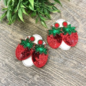 Pendientes Huggie Hechos a Mano con Cuentas de Algodón, Estilo Budista Único, Joyería de Diseño Elegante, Forma Ovalada Ligera para - Product Image 6