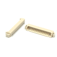 Ariba Technology 2.20mm=H Nylon Housing 1.25mm Pitch SMT Right Angle Wafer Connector Copper Alloy Contacts Gold Finish UL94-V0