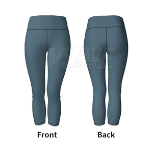Conjunto de Yoga para Mujer, Diseño Único, Fabricación Pakistaní, Poliéster Transpirable, Logotipo Frontal, Cierre Elástico en la Cintura, Uso en Exteriores, Estampado - Product Image 6