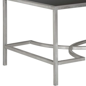 Mesa de Centro Rectangular Moderna y Ecológica de Alta Calidad para Sala de Estar, Mesa de Té de Vidrio y Metal Forjado Personalizada - Product Image 5