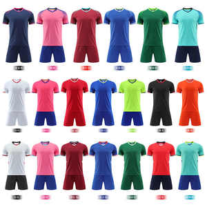 Maillot de football à manches courtes, léger, respirant, antibactérien, de qualité supérieure, uniforme d'équipe, couleurs personnalisées - Product Image 3
