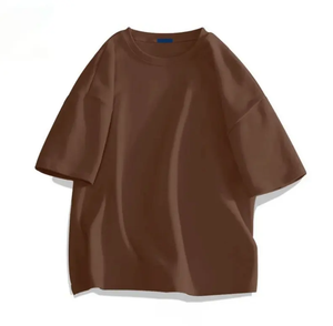 Camisetas de Algodón 100% Gruesas y Pesadas de Diseño Personalizado, Unisex, Talla Grande, Hombros Caídos, Cuello Redondo, Camisetas de Hombre Más Vendidas - Product Image 3