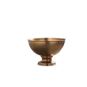 Cubetas de Hielo de Acero Inoxidable con Acabado Dorado Antiguo para el Hogar, Eventos, Fiestas, Bares, Enfriador de Vino de Mesa, Cubitera para Champán - Product Image 1