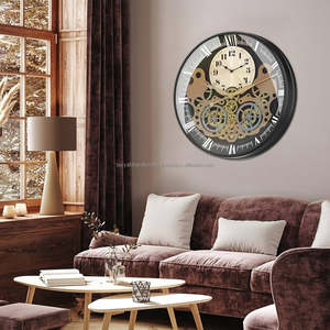 Classical Design Metal Wall <b>Clock</b> Custom Size Best Quality Iron Wall <b>Clock</b> for Modern Homes from India - Product Image 1