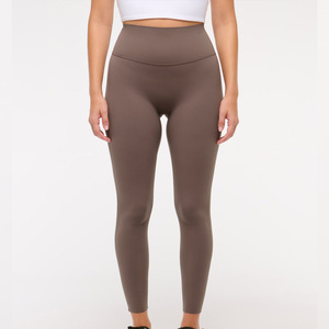 Custom Logo <b>Women</b> High Waist Tummy Control Yoga <b>Leggings</b> Girls Outwork Gym Training Yoga Pants Solid Pockets Sports Pants - Product Image 1