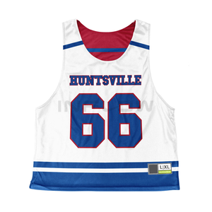 Custom Plus Size Lacrosse Uniform Set Automated Cutting Breathable Lightweight Mesh Heat-Transfer Jersey Shorts OEM Service <b>for</b> - Product Image 4