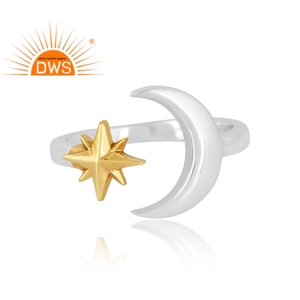 Nuevo diseño elegante Anillo de banda de plata esterlina Joyería de diseño personalizado para mujer Regalo para ella. - Product Image 3