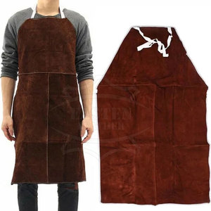 Tabliers de soudage sur mesure à bas prix à vendre Tabliers de soudage en cuir souple de qualité supérieure - Product Image 2